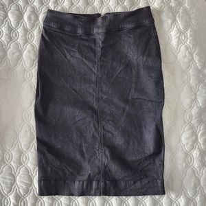 COPY - The Castings by Aritzia black Jean pencil skirt size 2